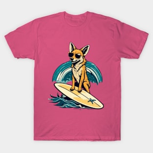 Cute dog surfer gift ideas T-Shirt